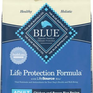 Blue Buffalo Life Protection Formula Adult Chicken Brown Rice Recipe 34lb bag