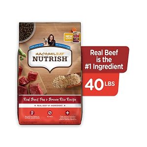 Rachael Ray Nutrish Real Beef, Pea, & Brown Rice Recipe Dry Dog Food-40-lb bag