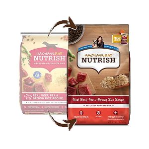 Rachael Ray Nutrish Real Beef, Pea, & Brown Rice Recipe Dry Dog Food-40-lb bag