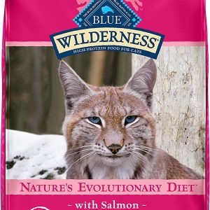 Blue Buffalo Wilderness Salmon Recipe Grain-Free Dry Cat Food, 11-lb bag