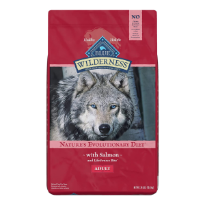 Blue Buffalo Wilderness High Protein, Natural Adult Dry Dog Food, Salmon 24-lb