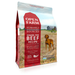 Open Farm Grass-Fed Beef Dry Dog Food, 24lb