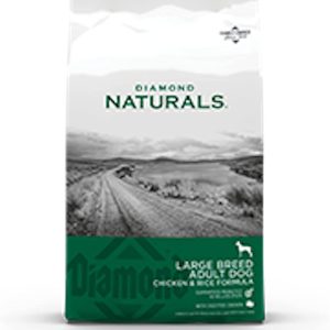 Naturals Large Breed Chicken & Rice Formula Adult Dry Dog Food, 40lb x 2 pack