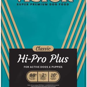 Super Premium Dog Food – Hi-Pro Plus Dry Dog Food –30% Protein,Gluten Free ,40lb