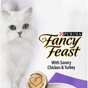 Fancy Feast Gourmet Savory Chicken & Turkey Dry Cat Food – 24 lb