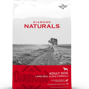 Diamond Naturals Lamb Meal & Rice Formula Adult Dry Dog Food, 40lb