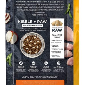 Instinct Raw Boost Grain Free Recipe with Real Chicken Natural Dry Dog Food, 4 lb. Bag