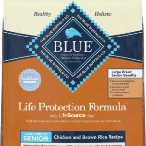 Blue Buffalo Life Protection Formula Large Breed Senior Dry Dog Food, 30lb