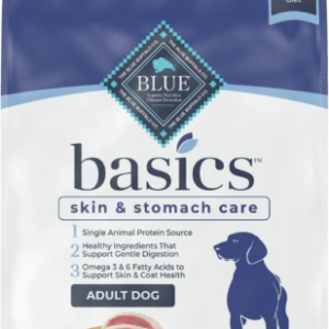 Blue Buffalo Basics Grain Free Adult Duck & Potato Recipe Dry Dog Food, 22lb