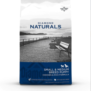 Diamond Naturals Small & Medium Breed Puppy Formula Dry Dog Food, 40lb