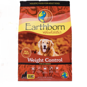 Earthborn Holistic Weight Control Dry Dog Food, 25lb