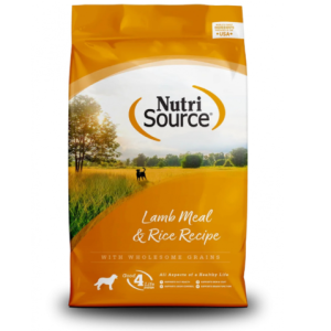 NutriSource Lamb Meal & Rice Dry Dog Food, 30lb