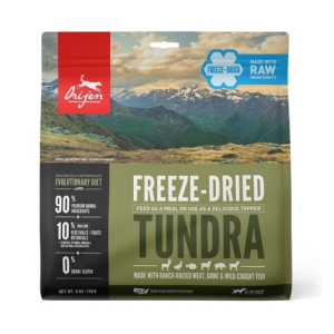 ORIJEN Grain Free Tundra Adult Freeze Dried Dog Food, 16oz