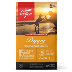 ORIJEN Puppy Dry Dog Food, Grain-Free, 13lb