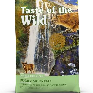 Taste Of The Wild Rocky Mountain Grain-Free Dry Cat Food With Roasted Venison & Smoke-Flavored Salmon 14lb