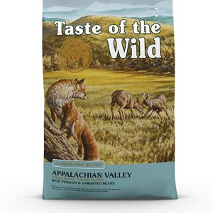 Taste of the Wild Grain Free High Protein Real Meat Recipe Appalachian Valley Premium Dry Dog Food, 28 lb