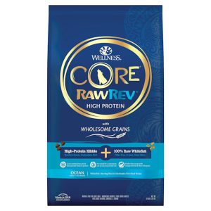 Wellness CORE RawRev Wholesome Grains Ocean Recipe High Protein Dry Dog Food,18