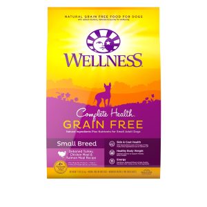 Wellness Grain-Free Complete Health Small Breed Adult Dry Dog Food, 11lb