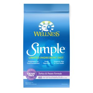 Wellness Simple Limited Ingredient Diet Grain-Free Turkey&Potato Dry Dog Food,26