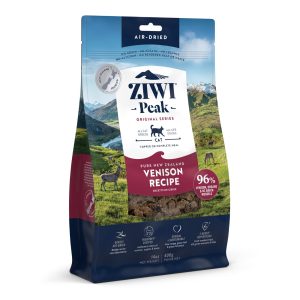 Ziwi Peak Air-Dried Grain Free Venison Real Meat Dry Cat Food, 14oz