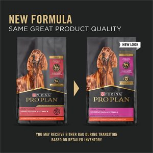 Purina Pro Plan Adult Sensitive Skin & Stomach Salmon Rice Formula Dry Dog 30lb