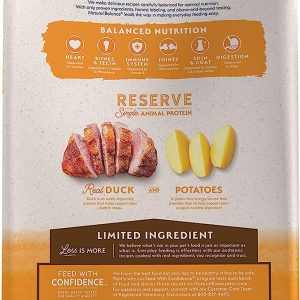 Natural Balance Limited Ingredient Reserve Grain-Free Duck & Potato Recipe 12lb