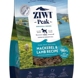 Ziwi Peak Mackerel & Lamb Grain-Free Air-Dried Dog Food, 5.5lb