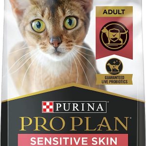 Purina Pro Plan Adult Sensitive Skin & Stomach Lamb & Rice Dry Cat Food,16lb