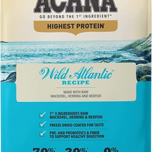 ACANA Regionals Wild Atlantic Formula Grain Free Dry Dog Food 25lb bag