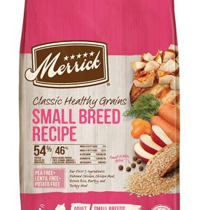 Merrick Classic Healthy Grains Small Breed Recipe Dry Dog Food, 12lb