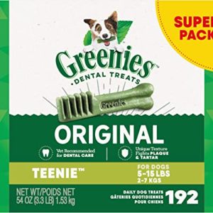 Greenies Teenie Dental Dog Treats 192 count