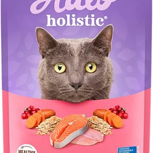 Halo Adult Holistic Wild Salmon & Whitefish Recipe Dry Cat Food, 10lb