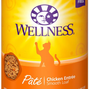 Wellness Complete Health Pate Chicken Entree Grain-Free Canned Cat 12.5oz 12 can