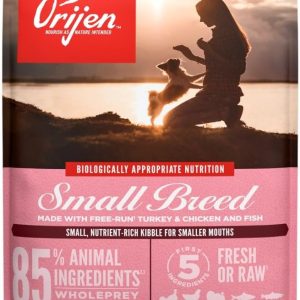 ORIJEN Dog Small Breed Recipe, 10lb, High-Protein Grain-Free Dry Dog Food , Packaging May Vary