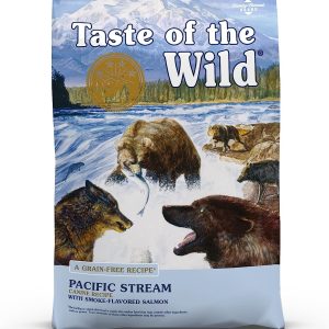 Taste of the Wild Pacific Stream Grain-Free Dry Dog Food with Smoke-Flavored Salmon 14lb
