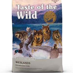 Taste of the Wild Wetlands Grain-Free Dry Dog Food with Roasted Duck 28lb