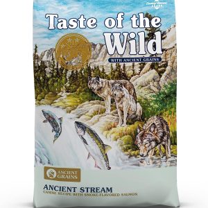 Taste Of The Wild Ancient Stream Canine Recipe With Smoke-Flavored Salmon And Ancient Grains 14lb