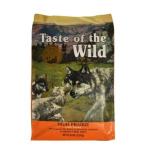 Taste of the Wild Grain-Free Dry Dog Food Puppy – HIGH PRAIRIE 28lb
