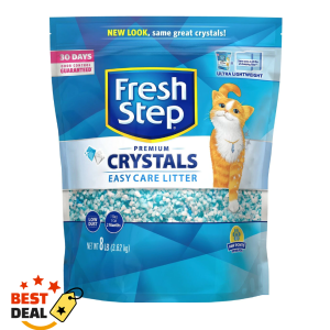 Fresh Step Fresh Scented Non-Clumping Crystal Cat Litter, 8-lb bag