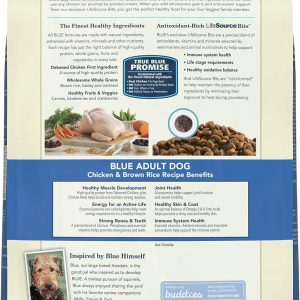 Blue Buffalo Life Protection Formula Adult Chicken Brown Rice Dry Dog, 30LB Bag