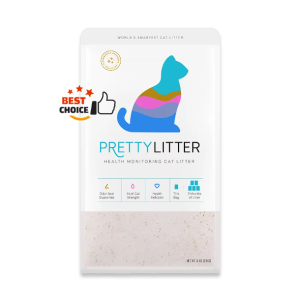 PrettyLitter Health Monitoring Cat Litter, 8lb