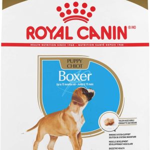 Royal Canin Breed Health Nutrition Boxer Puppy Breed Specific Dry Dog Food 30lbs