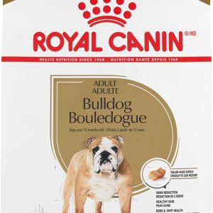 Royal Canin Breed Health Nutrition Bulldog Adult Dry Dog Food 30LB