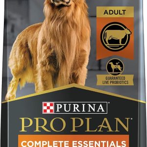 Purina Pro Plan High Protein Dog Food With Probiotics for Dogs, Shredded Blend Beef & Rice Formula – 35 lb. Bag