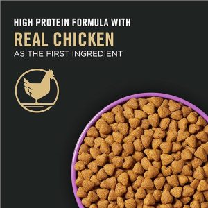 Purina Pro Plan High-Protein 30/20 Chicken & Rice Formula Dry Dog Food, 50 lb