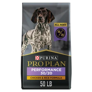 Purina Pro Plan High-Protein 30/20 Chicken & Rice Formula Dry Dog Food-50 lb