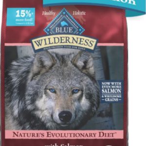 Blue Buffalo Wilderness Salmon Adult Dog Dry Food, 28-lb bag