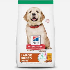 Hill’s Science Diet Chicken &Brown Rice Recipe Large Breed Dry Puppy Food 27.5LB