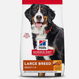 Hill’s Science Diet Adult Chicken & Barley Recipe Large Breed Dry Dog Food, 35LB
